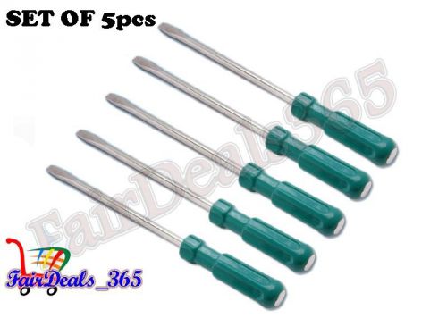 LOT OF 5 PCS STRIKING SCREW DRIVERS BLADE SIZE 75MM, OVERALL LENGTH 140MM