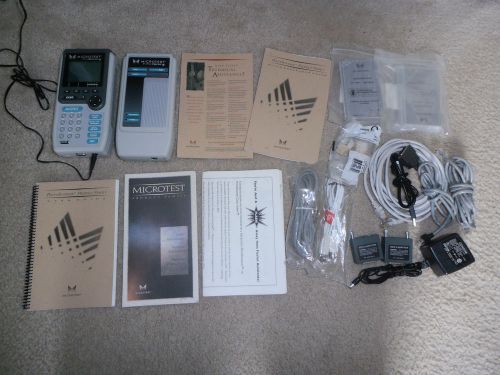 penta scanner microtest 100mhz cable test scanner lot