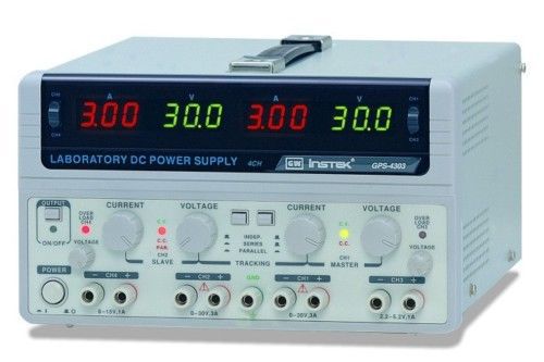 Instek gps-3303 triple-output dc power supply for sale