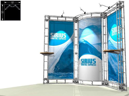 Orbital Extreme Expo Truss 10 x 10 Sirius Trade Show Booth Kit