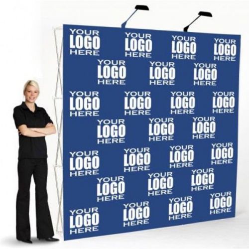 Expand Media 8ft x 8ft Tension Fabric Pop Up Display (Made in USA)
