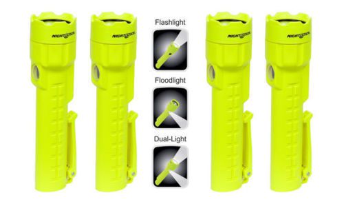 4-Pack-of-Bayco-Nightstick-Pro-XPP-5422G-Intrinsically-Safe-Safety-Flashlights