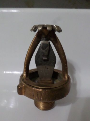 Vintage 1912 Grinnell Fire Sprinkler Patented 1890 brass antique