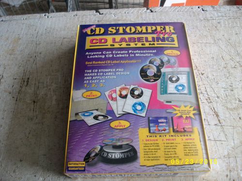 New in Package CD stomper Labeling System Lot 15-29-1