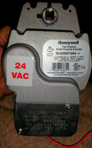 Honeywell ML8302F1004 Two Position Direct Coupled Spring Return Actuator