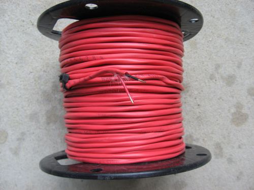 238&#039; Red Fire Security Alarm Cable Wire 16/2 Solid FPL 16AWG