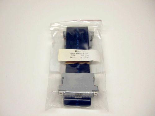 NOS Keithley CAB-1800/S 18&#034; DB37 shielded cable for DAS-1800 HC terminal boards