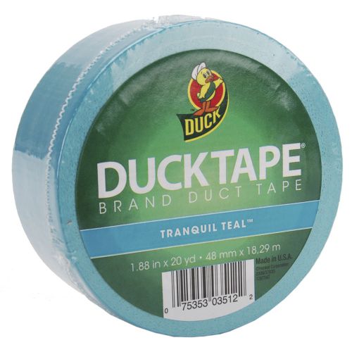 Colored Duck Tape 1.88&#034;X20yd-Tranquil Teal