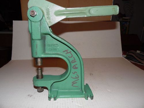 Vintage United - Carr Industrial Rivet Grommet,Eyelet Press Attaching Tool