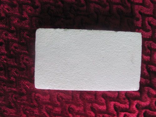 7.5&#034; x 4 &#034; styrofoam packing sleeves set of 10 for sale
