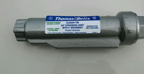 Thomas &amp; betts xjg24-tb 3/4&#034; expansion joint **new** with 4&#034; movement xjg24 for sale