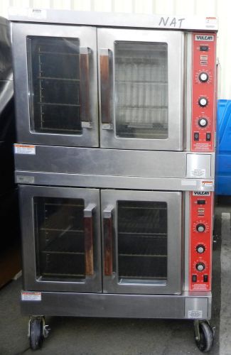 Commercial Convection Oven, Vulcan SG6D, Double Stack, fuel Natural Gas