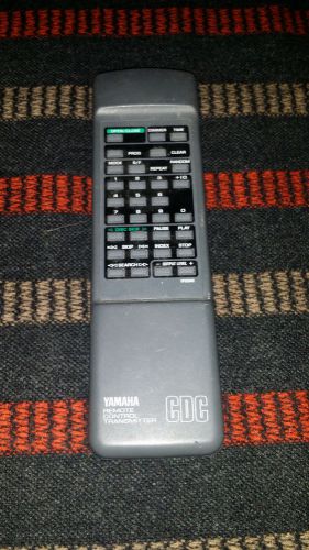 YAMAHA VP60840 CD REMOTE CONTROL CDC-635 CDC-96 Tested Free Batteries