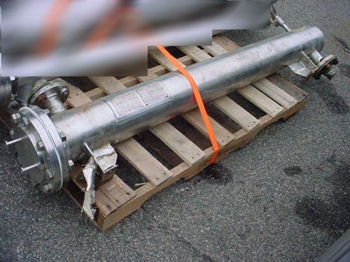19 sq ft    u-tube 316 ss heat exchanger 50/100 psi for sale