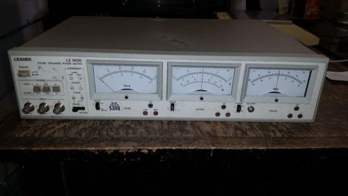 USED LEADER LE9056 CD/MD TRACKING PHASE METER