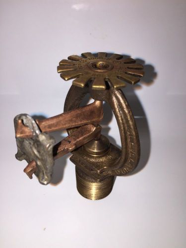 Vintage Brass Fire Protection Sprinkler Head Nozzle Steampunk Lamp. 50 Available