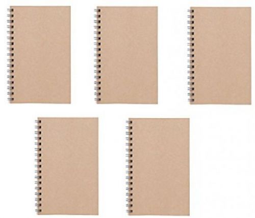 MoMa MUJI Double-ring Notebook A6 6? 48sheets - Pack Of 5books Beige
