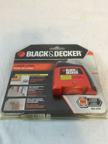 Black &amp; Decker BDL220S Laser Level with backlights