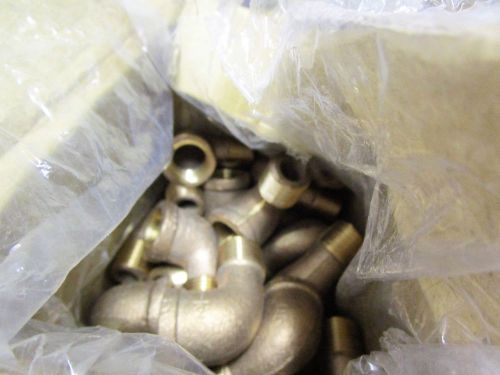 Bronze Plumbing Elbows, Street 90, 20 New pieces, SL 1/2, GSC
