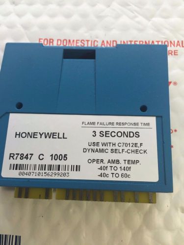 Honeywell R7847 C 1005 Dynamic Self-Check Rectification Flame Amplifier