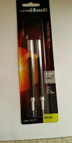 Uni-Ball Gel Pen Refills Black medium 0.7mm