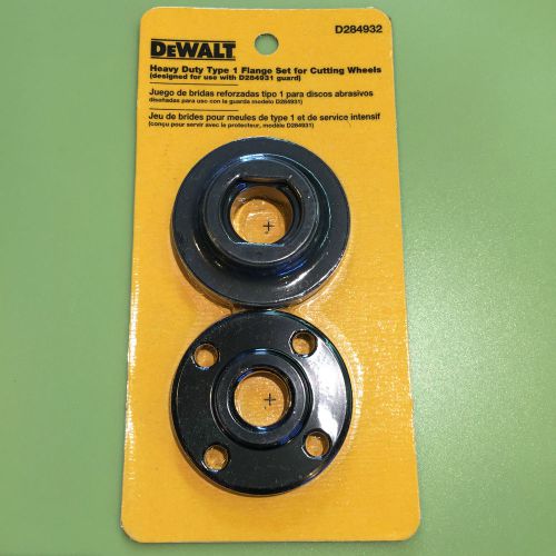 Dewalt d284932 flange set mounts discs &amp; wheels w/ 7/8&#034; hole d28493n 9&#034; grinder for sale