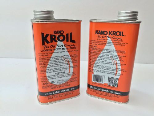 1 can liquid kroil penetrating oil 8 oz  1/2 pint - best gun oil - lube for sale