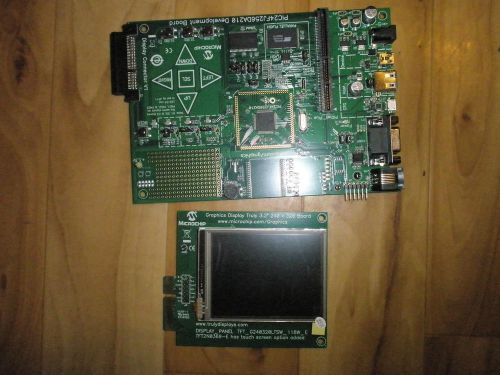 PIC24F USB 3.2 TFT LCD development board