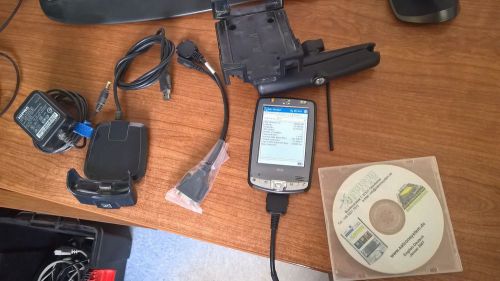 Field Survey HP iPAQ HX2490B Pocket PC with Cabtronix GPS Receiver and charger