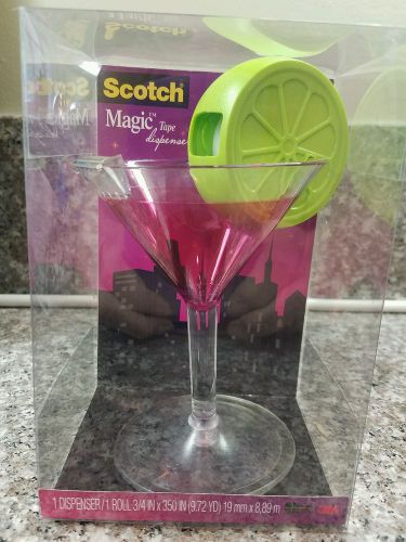 Martini Glass Scotch Tape Dispenser