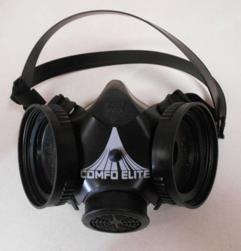 Msa comfo elite respirator facepiece half mask size small 490492 nib n for sale