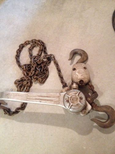 Cm model b 3 ton manual coffing chain lever hoist puller for sale