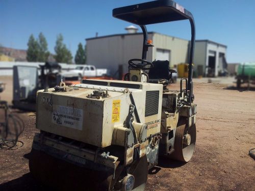 2000 ir ingersoll rand dd24 smooth drum ride-on compactor dd-24 (stock #1952) for sale