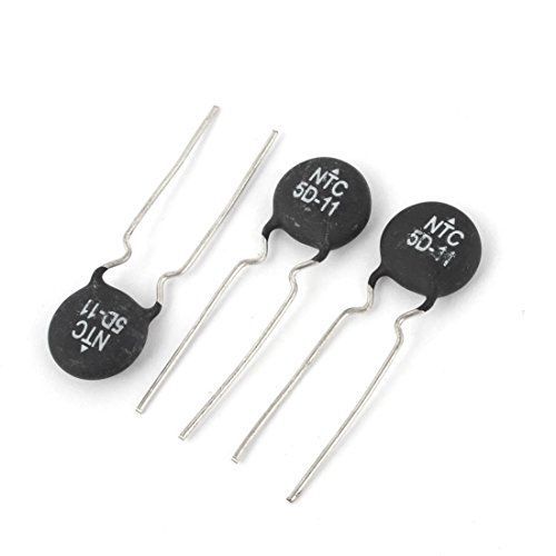 uxcell NTC 5D-11 Current Limiting Power Thermistor 3 Pcs
