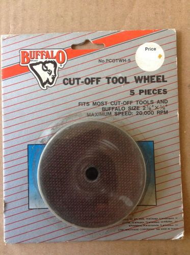 5 Pack Buffalo Cut Off Wheel (2 7/8&#034;x1/16&#034;x3/8&#034;) MAX RPM 20000 100% Charity Sale
