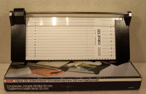 Rollcut 320 Rotary Trimmer 32cm Straight Cut ROWI Office Paper Craft Scrapbook