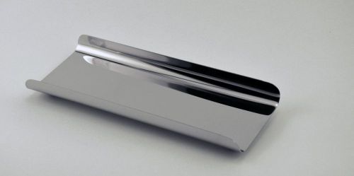 Pen &amp; Pencil Tray - Shiny Finish Stainless Steel - 8&#034;X3&#034;X0.75&#034;