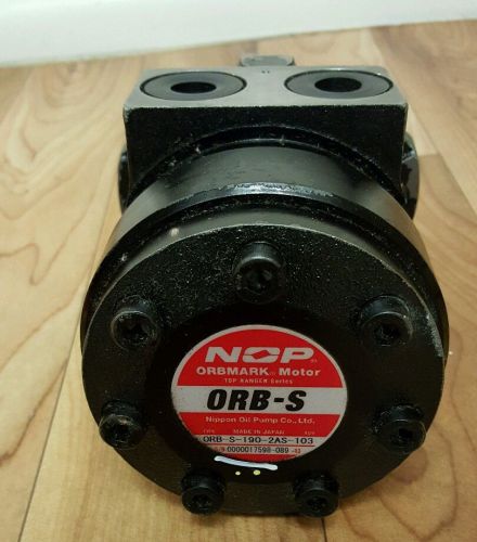Obmark Nippon Gerotor Hydraulic Oil Pump Motor ORB-S-190-2as-103