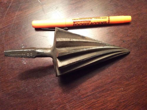 Vintage greenfield no. 244 burring reamer twisted fluted taper for sale
