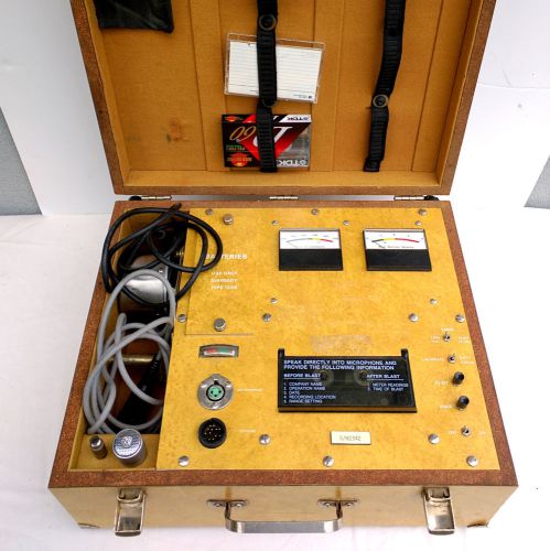 Vibra Tech Vibra Tape Seismograph particle velocity analog recorder