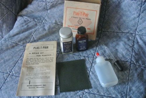 Vintage Plas-T-Pair a repair kit for plastic