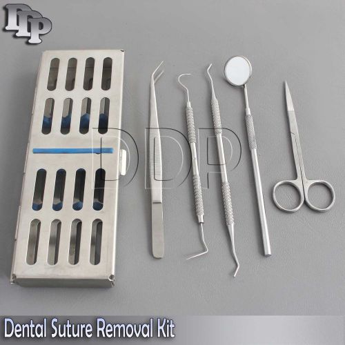 Set Of 6 Pcs Dental Suture Removal Kit Surgical Dental Instruments