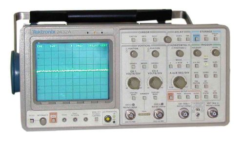 Tektronix 2432A 300MHz, 250MS/s, 2 Ch, Digitizing Oscilloscope&lt;br&gt;