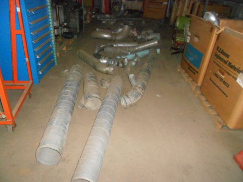 36 Pieces Dust Collector Pipe and Fittings, 90s, 45s,  Duct Work 10&#034; to 4&#034;