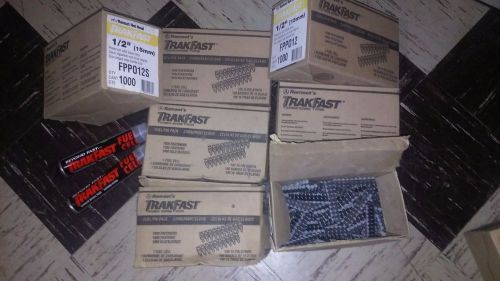 7 boxes of Ramset Trakfast nails 1000 count box lot 1/2 in  fpp012s