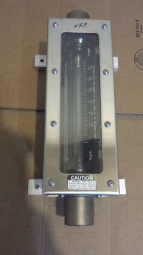 Cole Parmer Stainless Steel Flowmeter 0-3.5 3/4-GSG-01