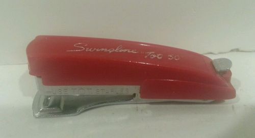 Vintage Red Swingline Tot 50 Stapler