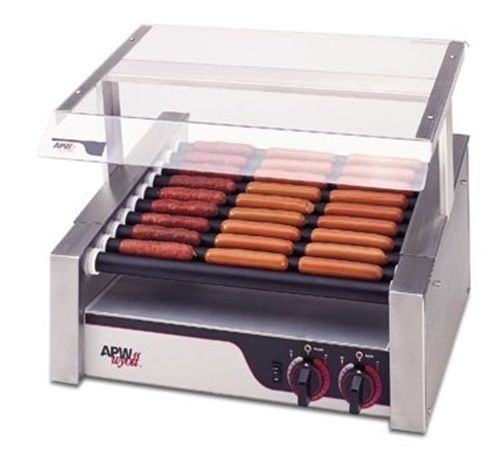 APW Wyott HRS-50S HotRod® Hot Dog Grill Roller-Type 34-3/4&#034; W x 18-5/8&#034; D...