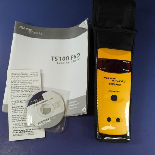 Fluke TS100 Pro Cable Fault Finder, New Condition