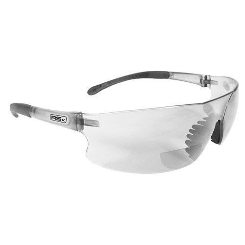 RADIANS RSB-115 Rad Sequel RSX 1.5 Bifocal Clear Lens Safety Glasses Reading Z87